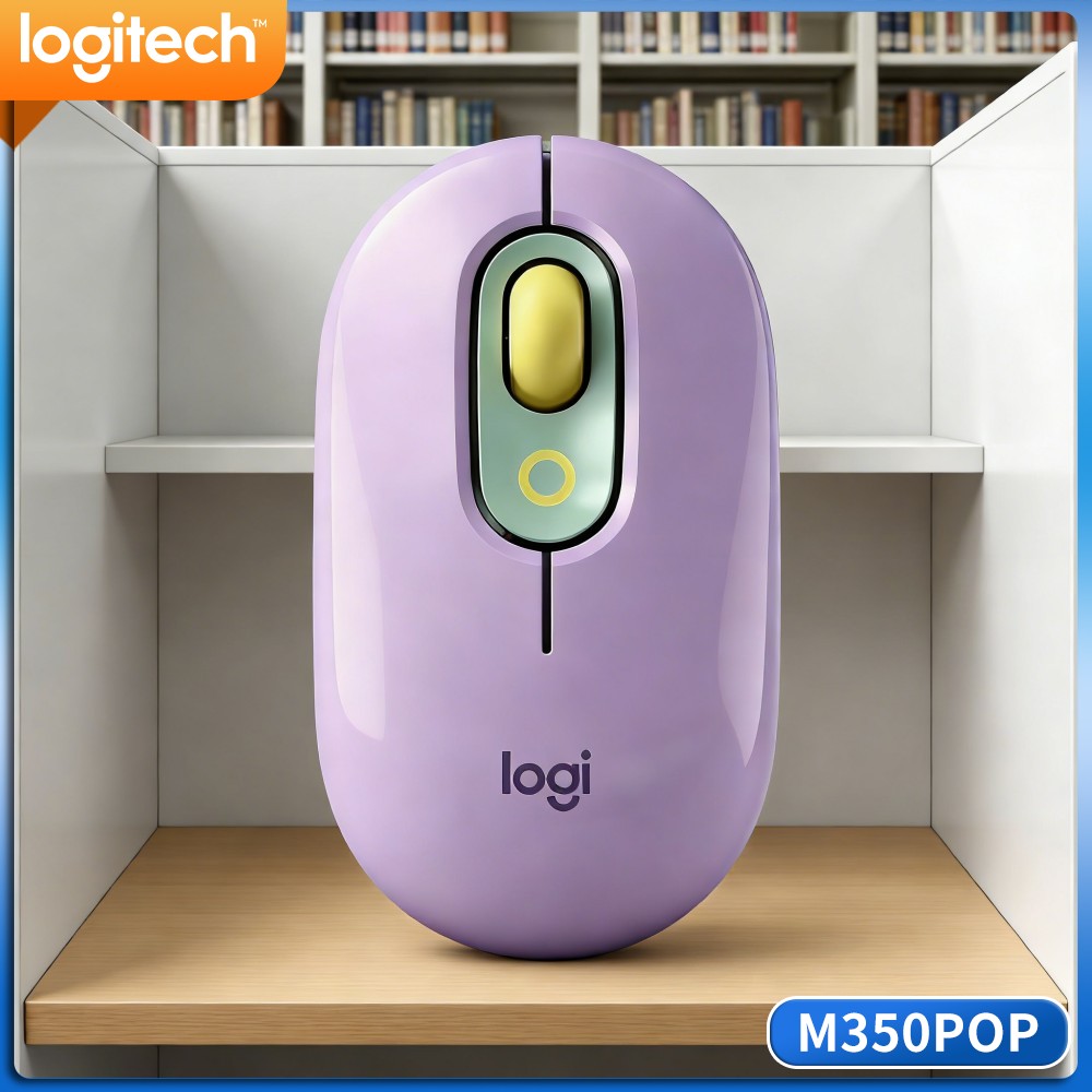 Art Craft Optical - Souris Logitech M350 POP Pebble, suivi