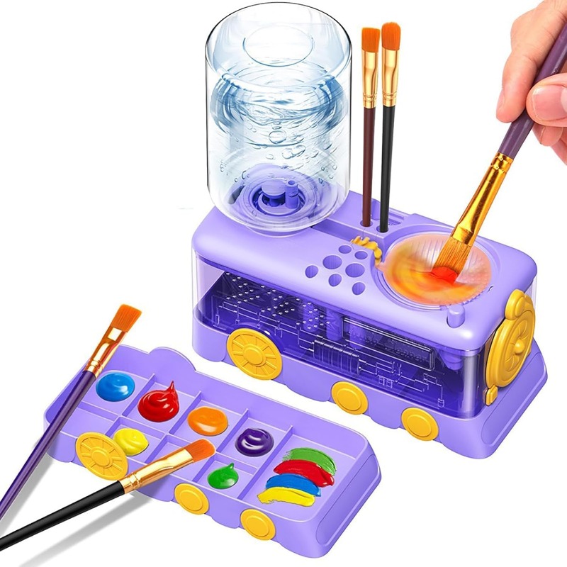 Watercolor Brush Pen - Machine de nettoyage automatique de pinceaux