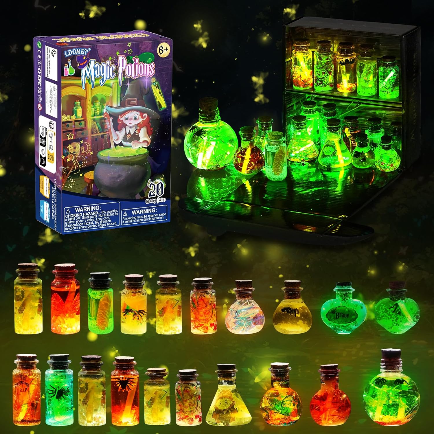 Art And Craft Science - Kit de Potions magiques féeriques à
