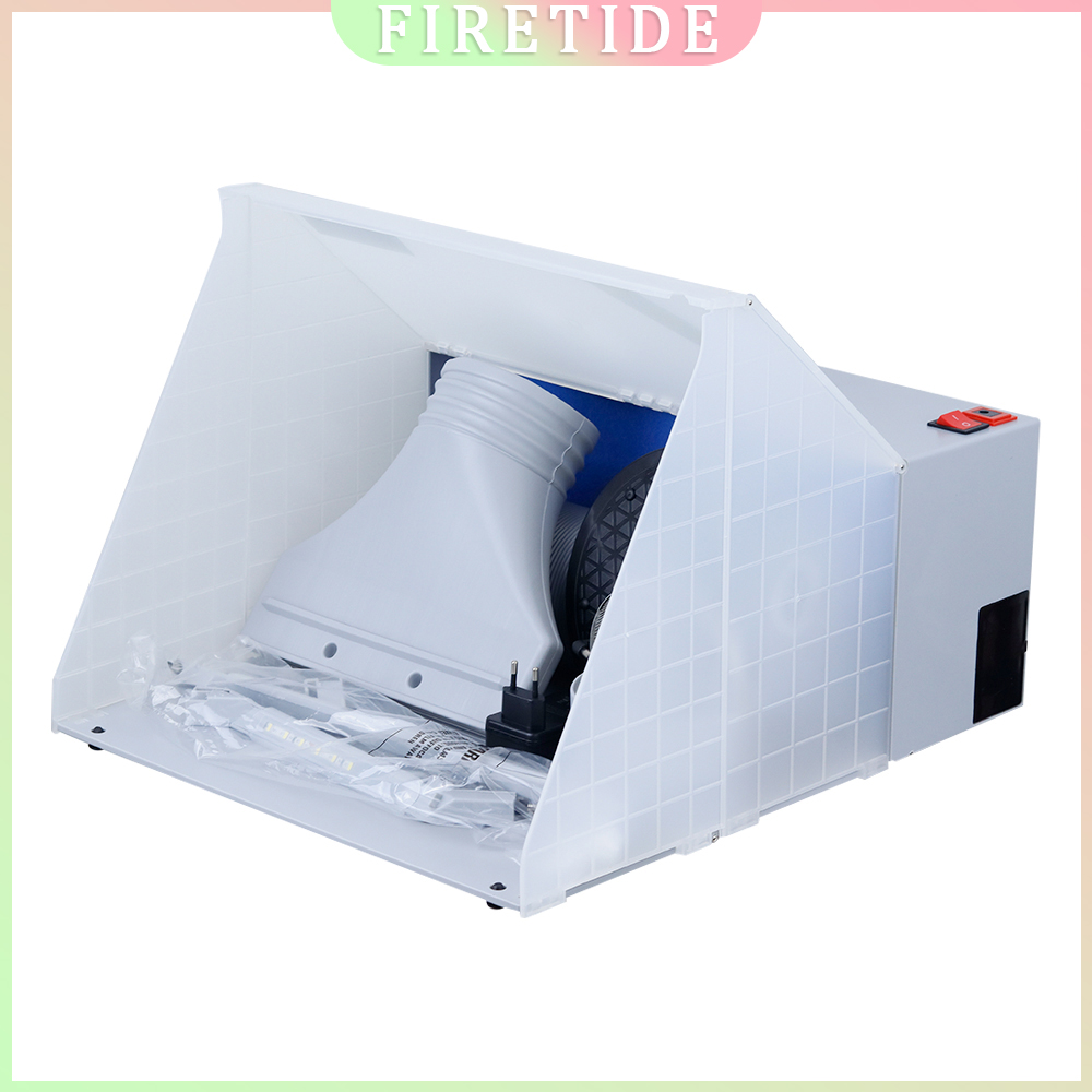 Art Craft Youtube - Kit de cabine de pulvérisation d'aérographe