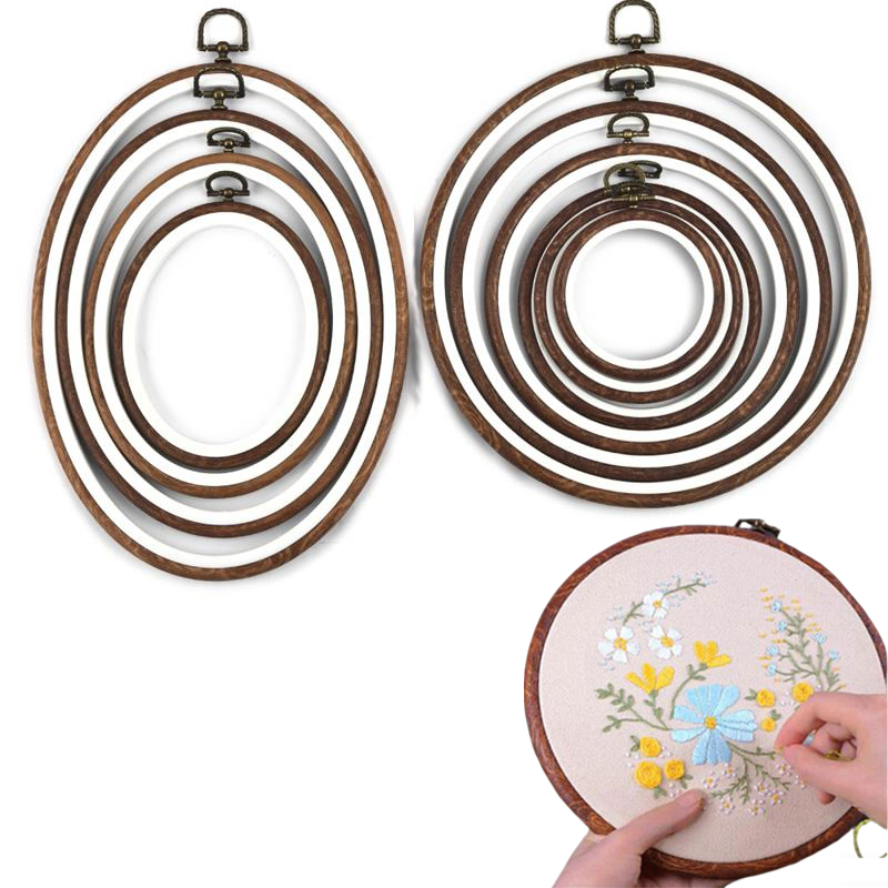 Embroidery Hoop Kit - 10 pièces outil de couture rond
