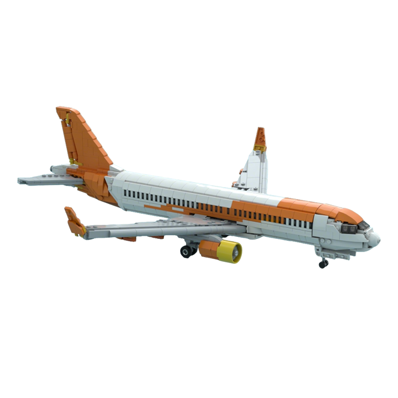 Art Craft Ideas Easy - 1100 pièces MOC Easy Jet Airbuss