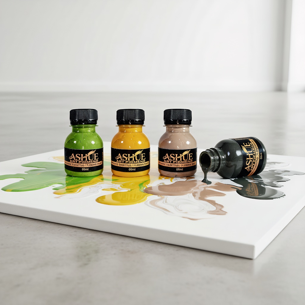 Acrylic Pour Paint - Kit de peinture acrylique fluide 60