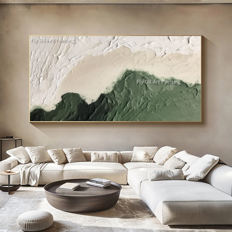 Painting Knife Palette - Peinture à l'huile de montagne style