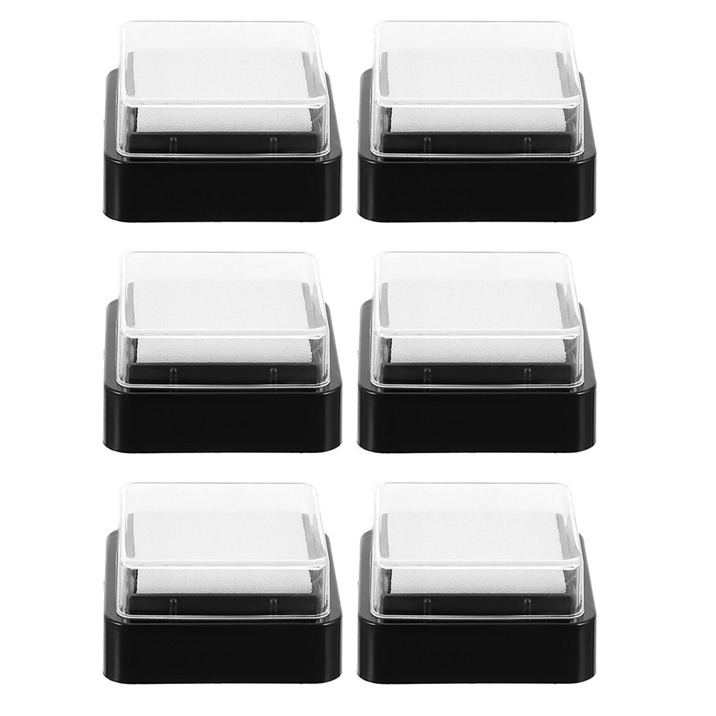 Stamping Ink Pad - 6 tampons encreurs vierges DIY pour