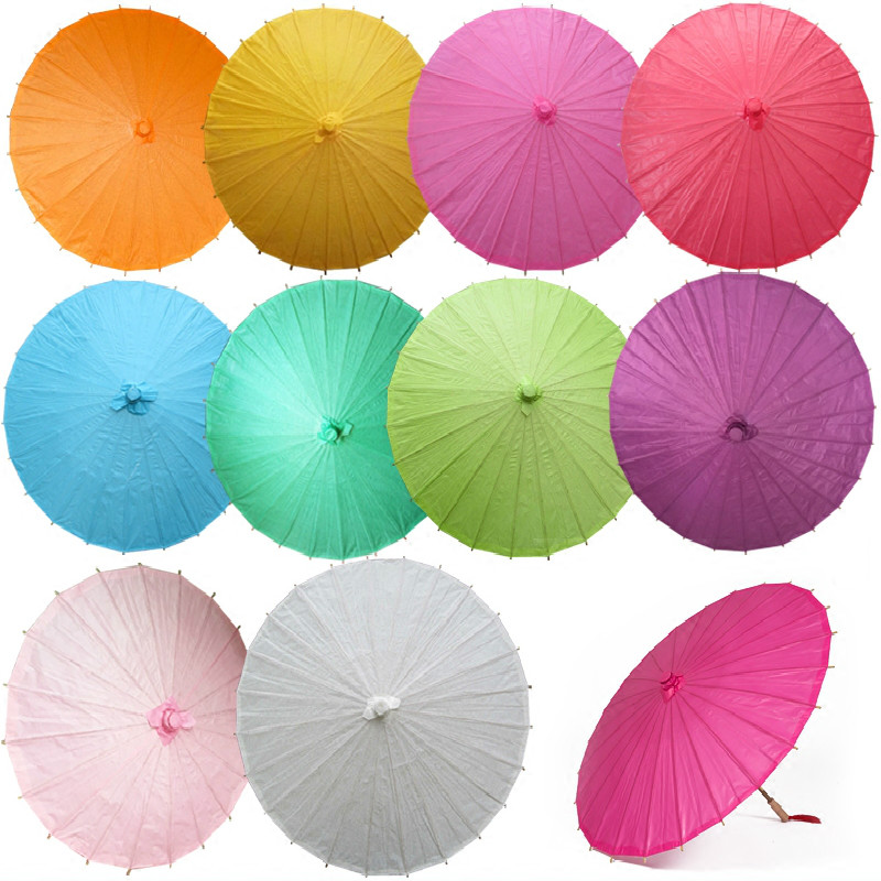 Art Craft Birthday Party - Nouvelles parapluies en papier coloré faits