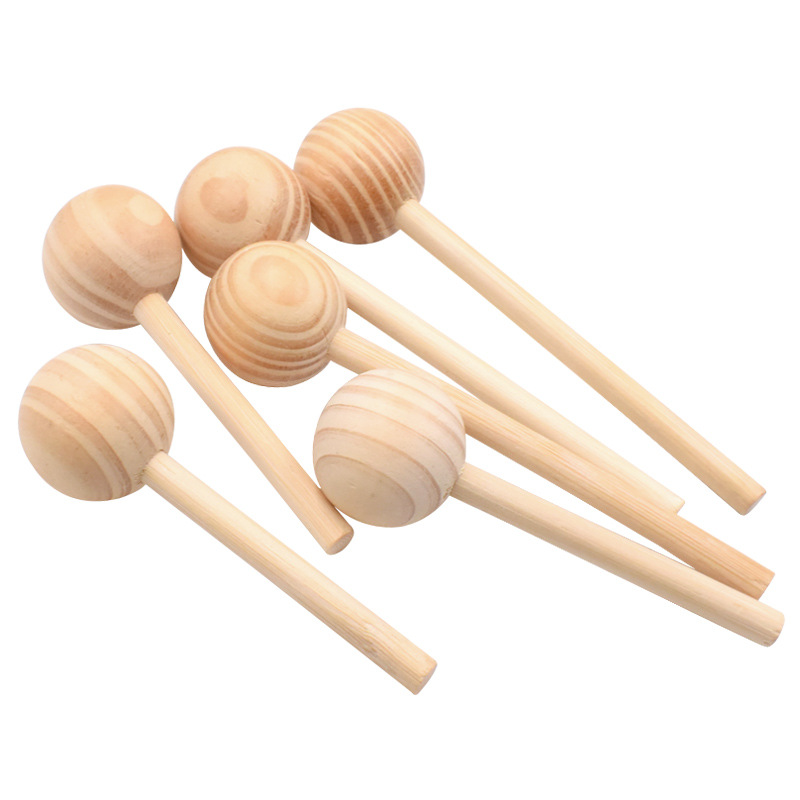 Art Craft Birthday Party - Sucettes en bois inachevés, bâtons de