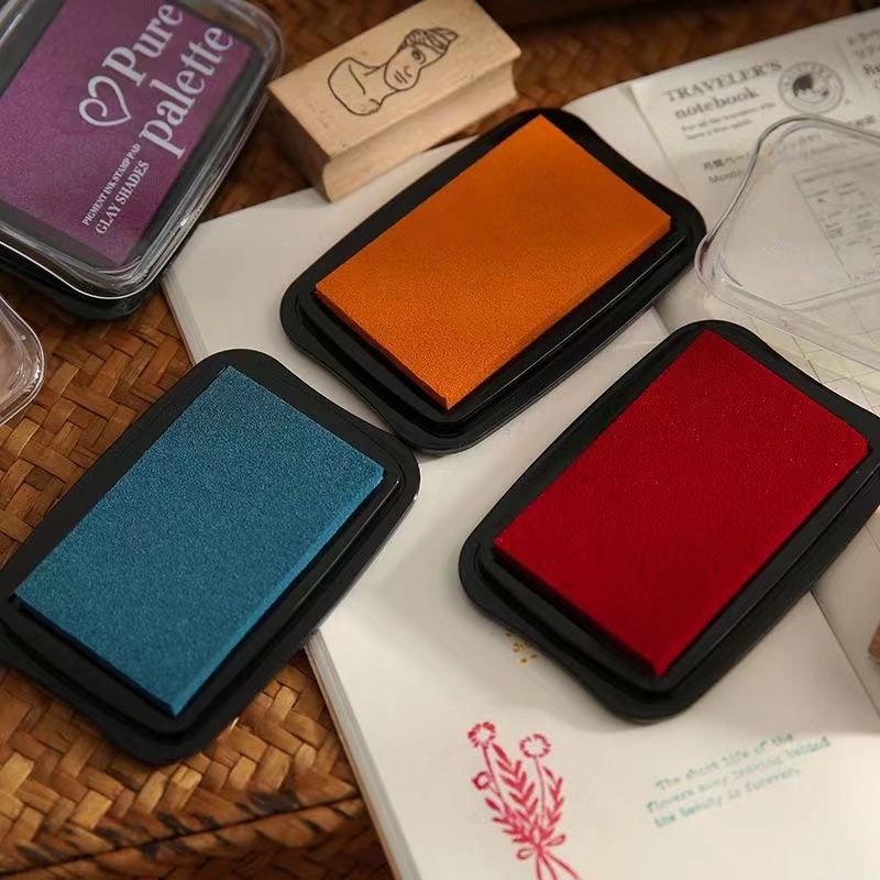 Stamping Ink Pad - Tampon encreur vintage 1 pièce pour