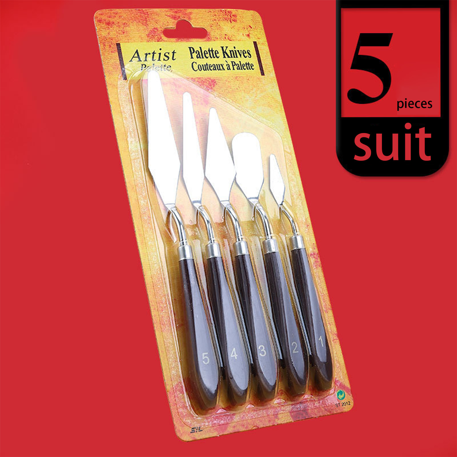 Painting Knife Palette - Grattoir de peinture à l'huile artistique,