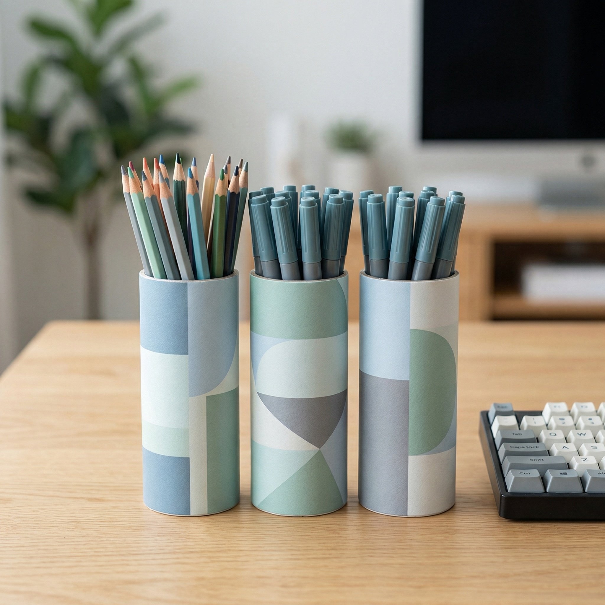 Art Craft Youtube - 40 rouleaux de carton DIY blancs