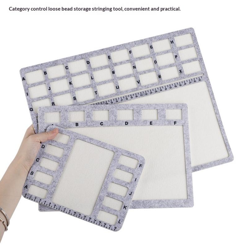 Art Craft Board - Tapis de perlage en feutre rectangulaire,