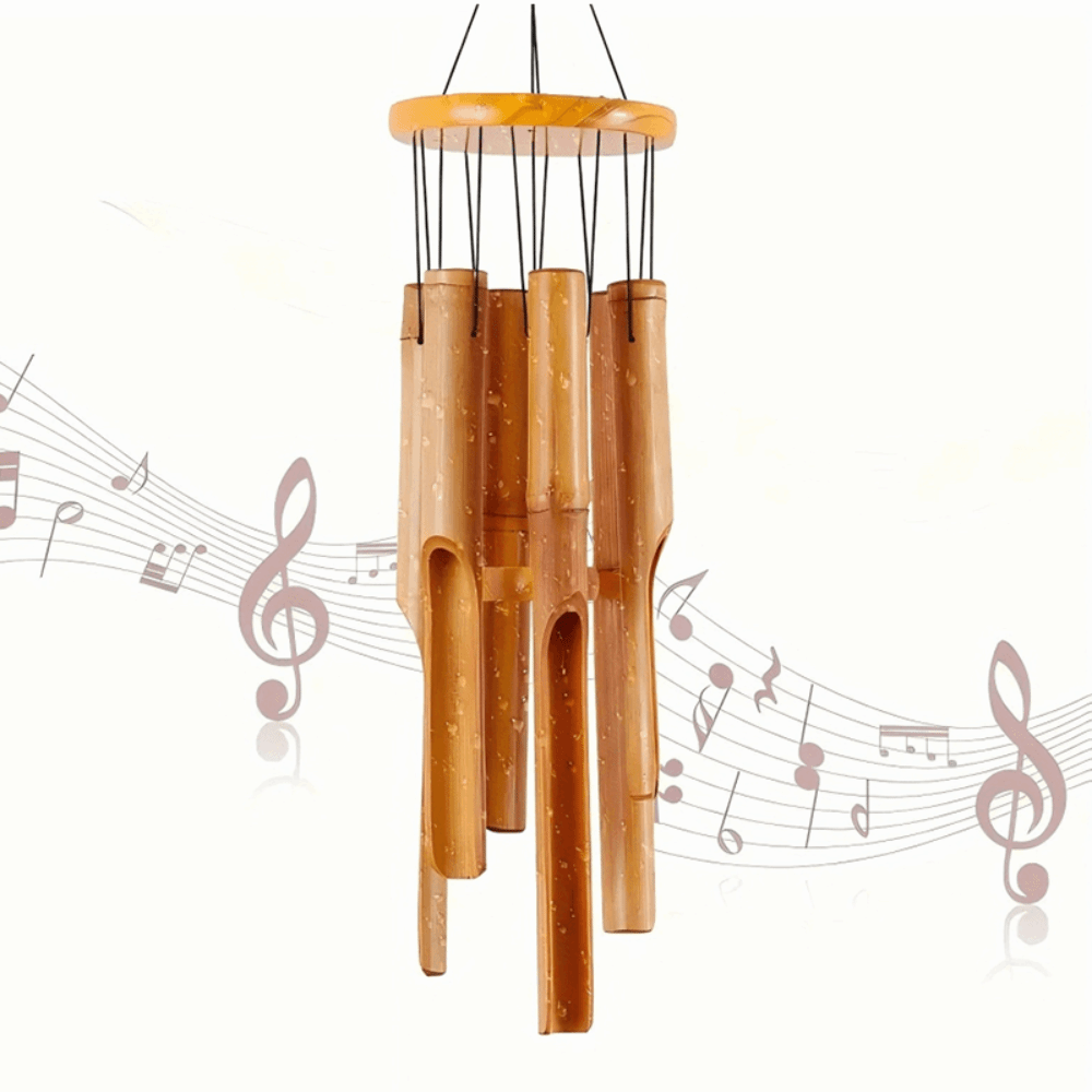 Art Craft Youtube - Carillon éolien rétro à 6 tubes