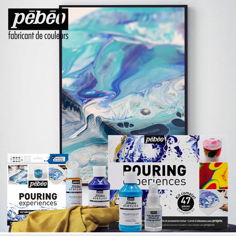 Acrylic Pour Paint - PEBEO – peinture acrylique liquide, expérience