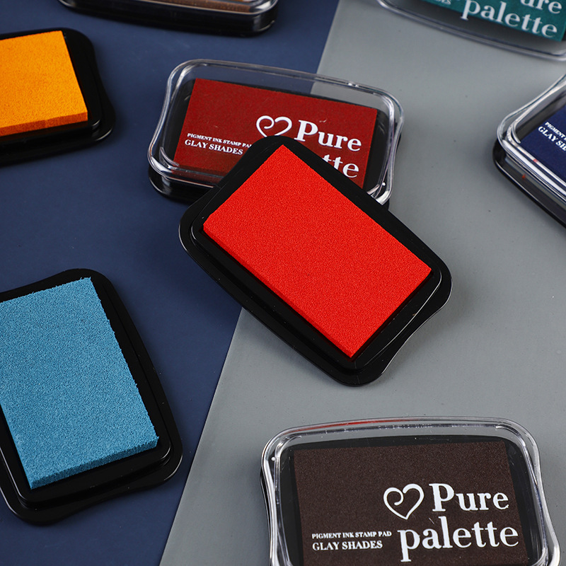Stamping Ink Pad - Tampon encreur Vintage de grande taille,