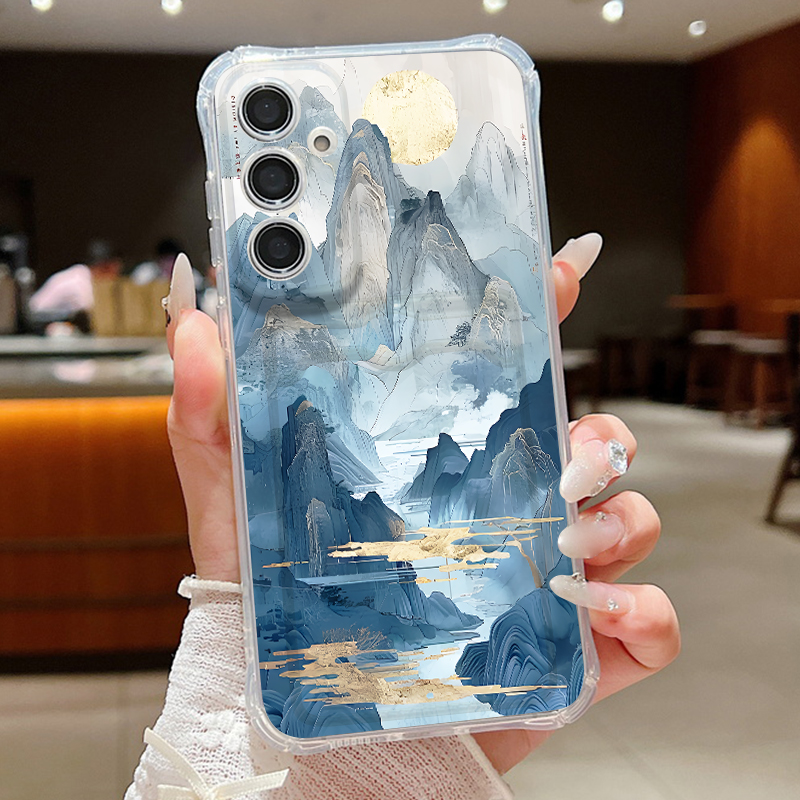 Art Craft Bag - Étui de téléphone à motif paysage
