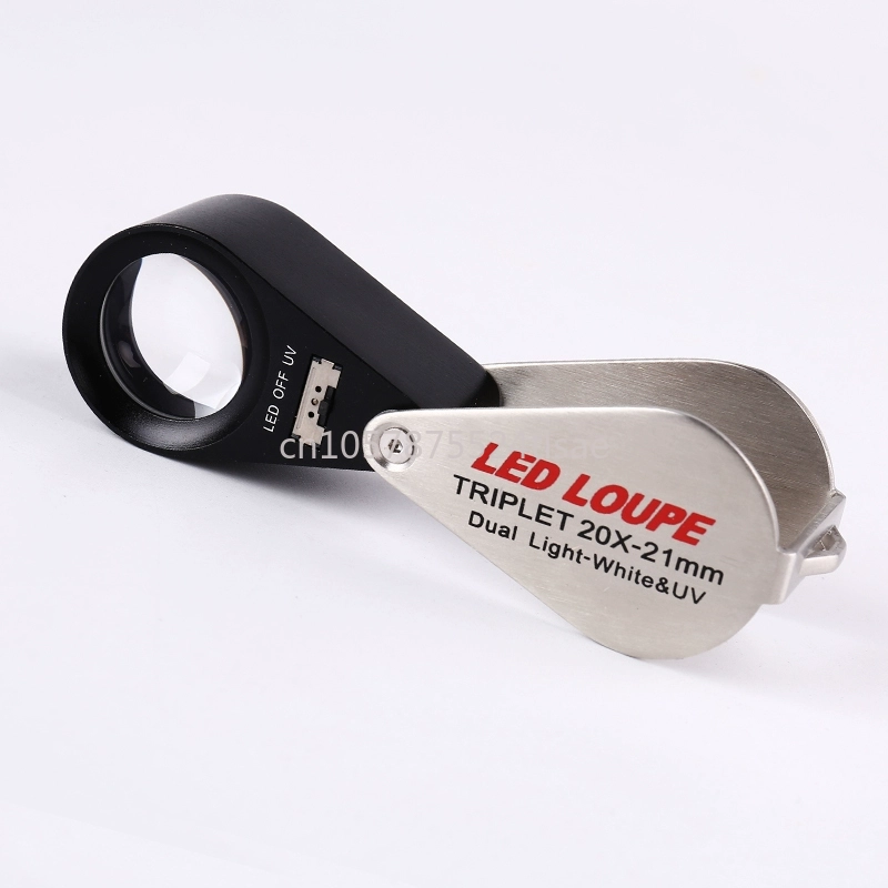 Art Craft Optical - Loupe à 6 lumières LED 20x,