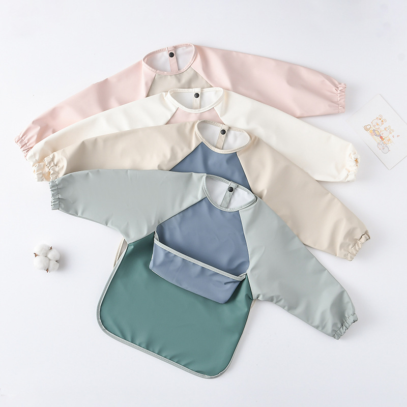 Bavoirs en PU à manches longue - Art Craft And Cloth avis et prix