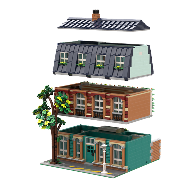 3332 pièces MOC Bâtiments Modu - Art Craft Ideas For School avis et prix