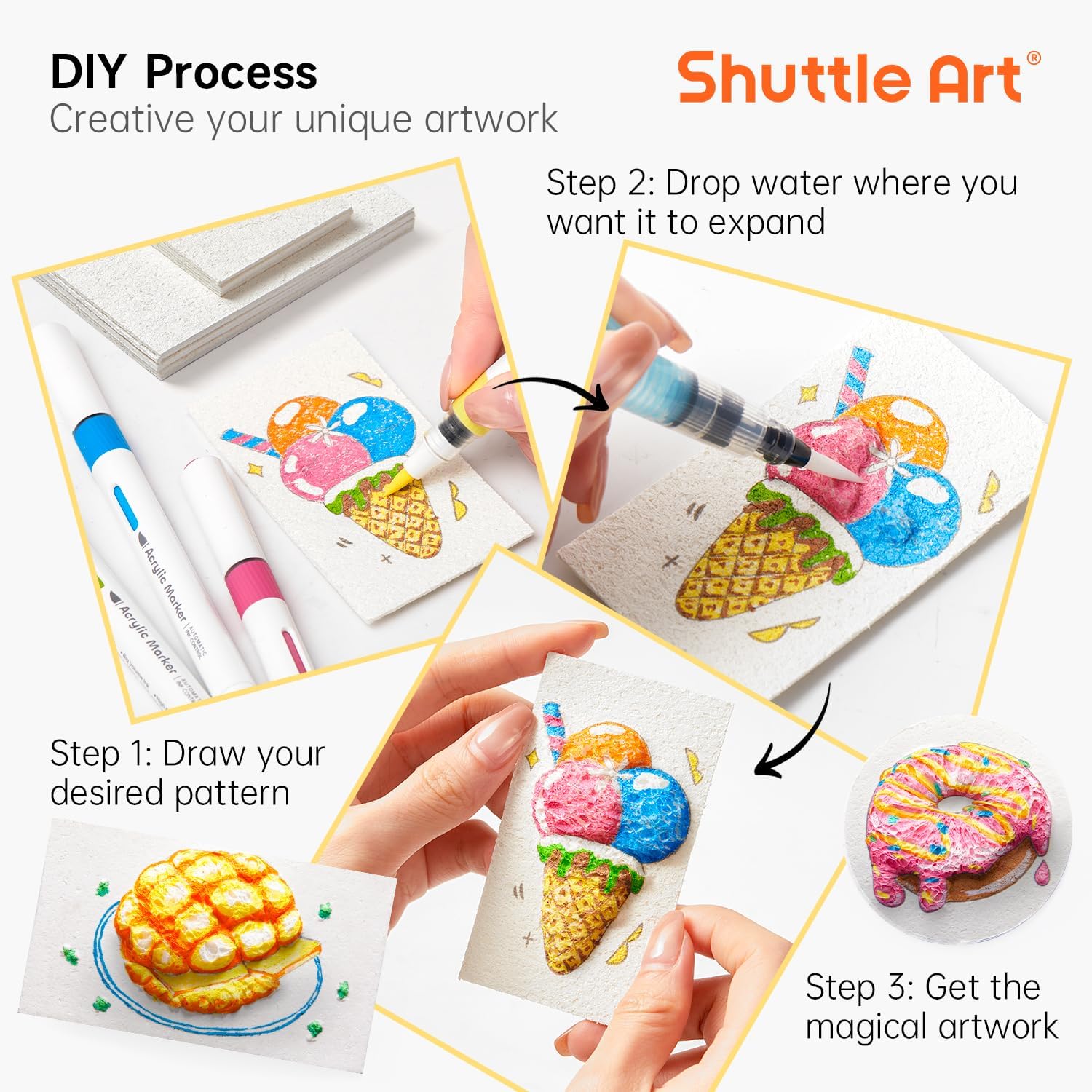 Ensemble de papier de peinture - Art Craft Board avis et prix