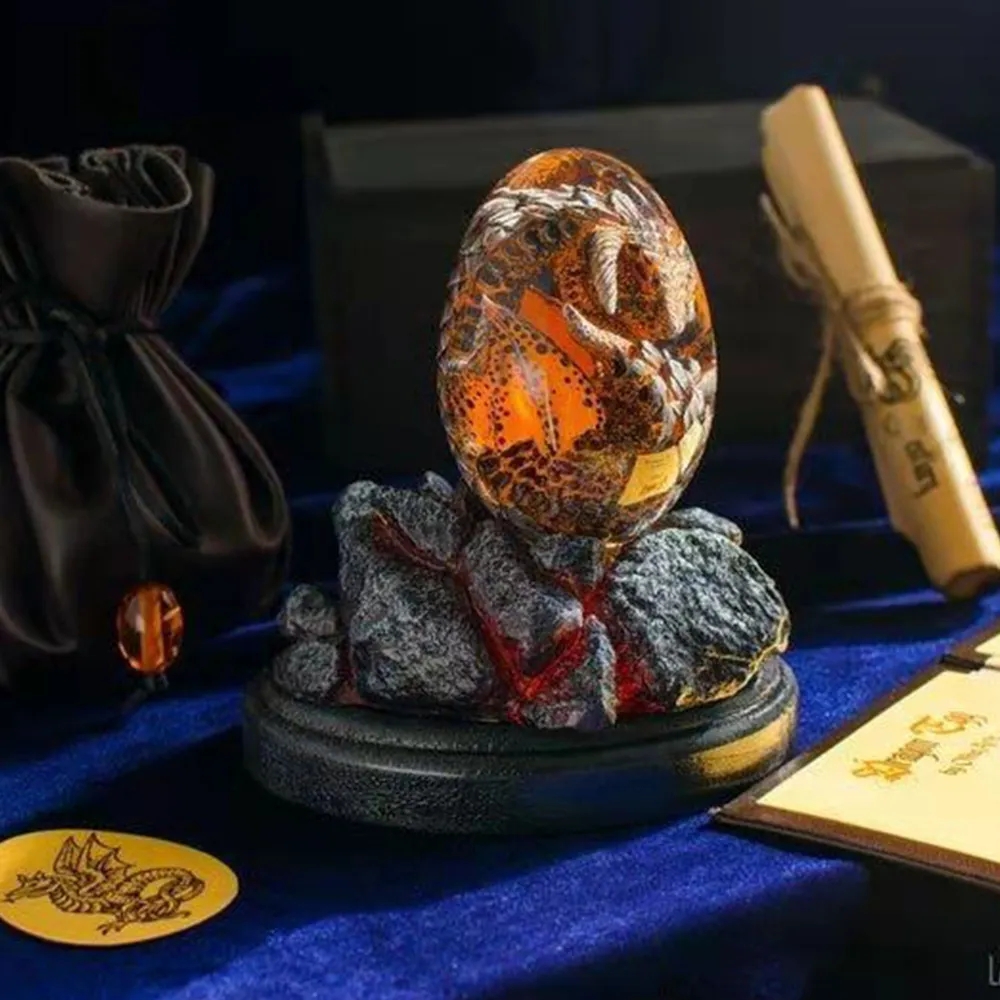 Statue d'œuf de Dragon de lave - Art Craft Easter avis et prix