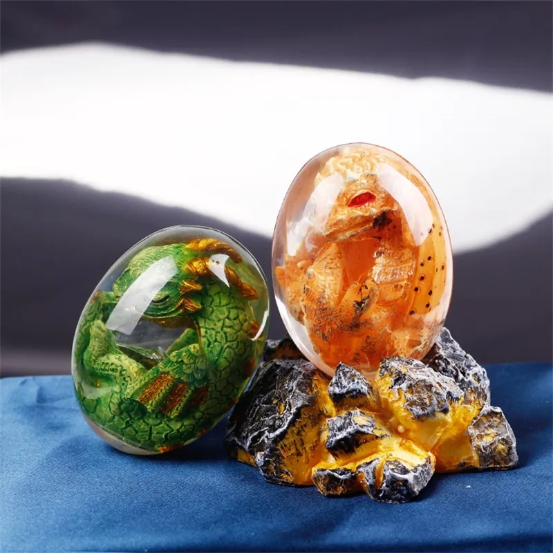 Statue d'œuf de Dragon de lave - Art Craft Easter avis et prix