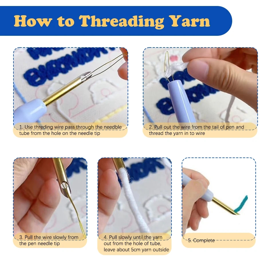 Kits de broderie au poinçon DI - Embroidery Hoop Kit avis et prix