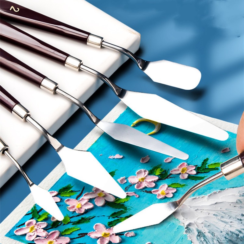 Ensemble complet de grattoir d - Painting Knife Palette avis et prix
