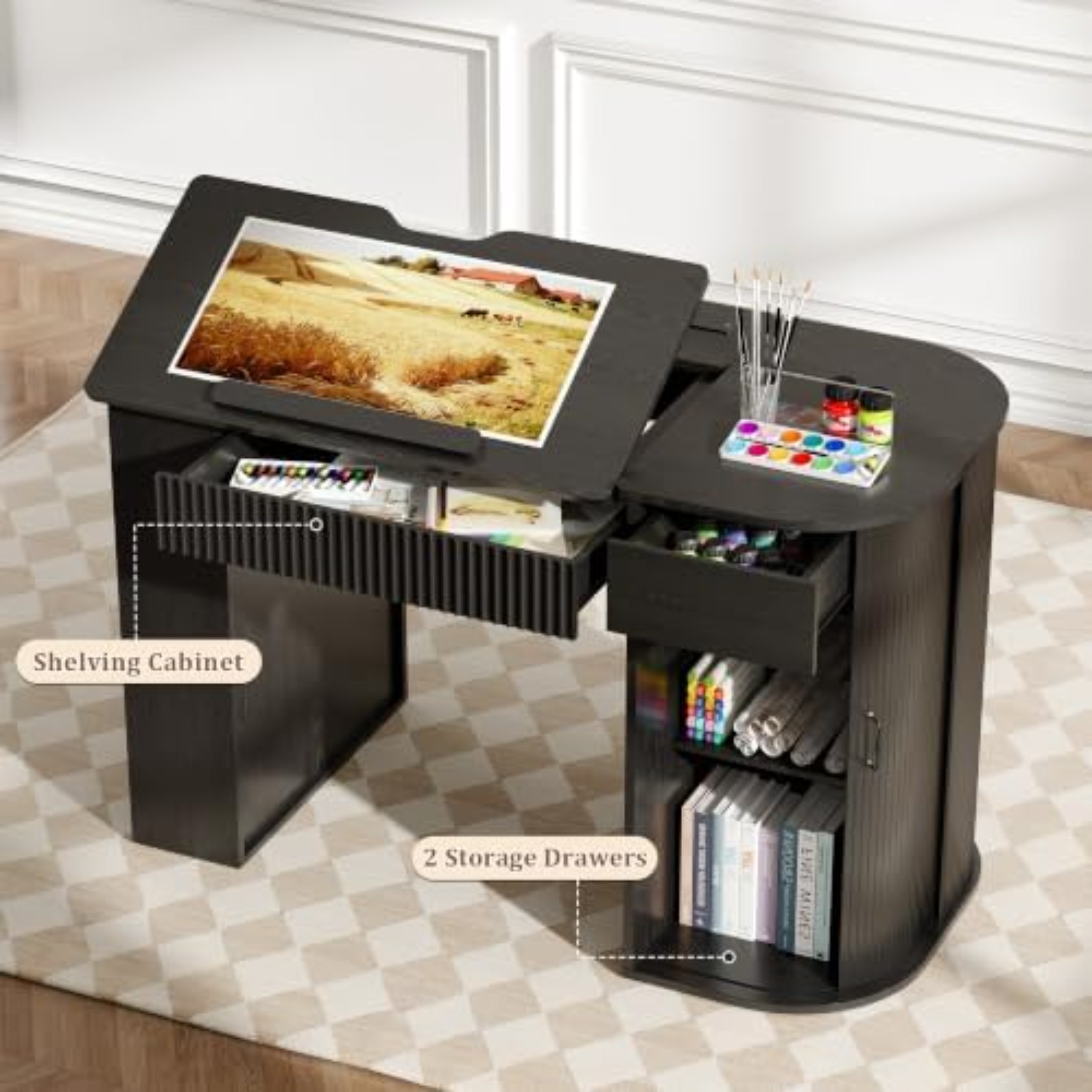 Table à dessin avec armoire de - Art Craft Usa avis et prix