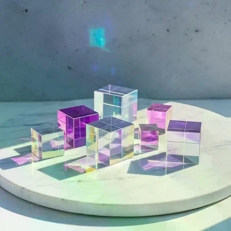 Mini cube de prisme en cristal - Art Craft Optical avis et prix