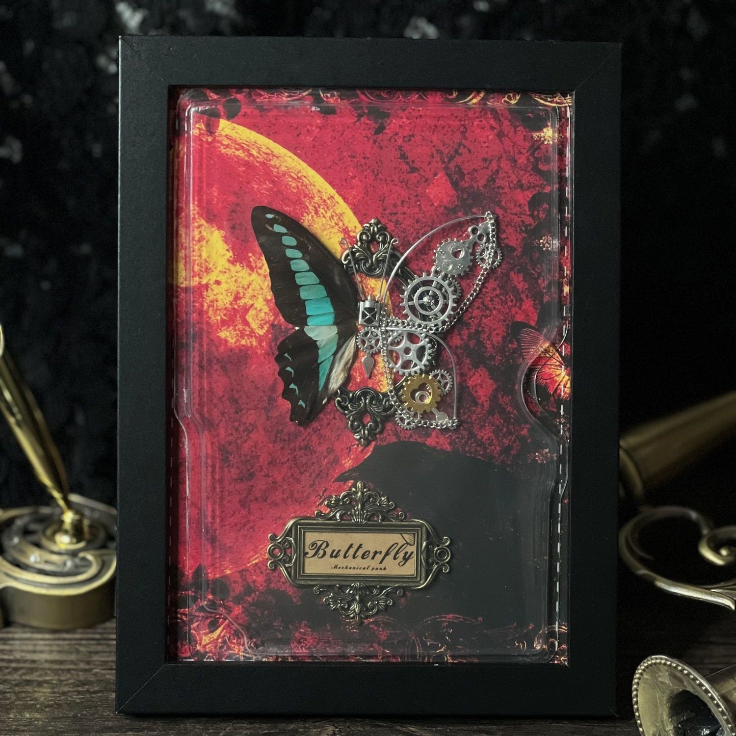 Kit DIY Cadre Papillon Steampu - Art Craft And Cloth avis et prix