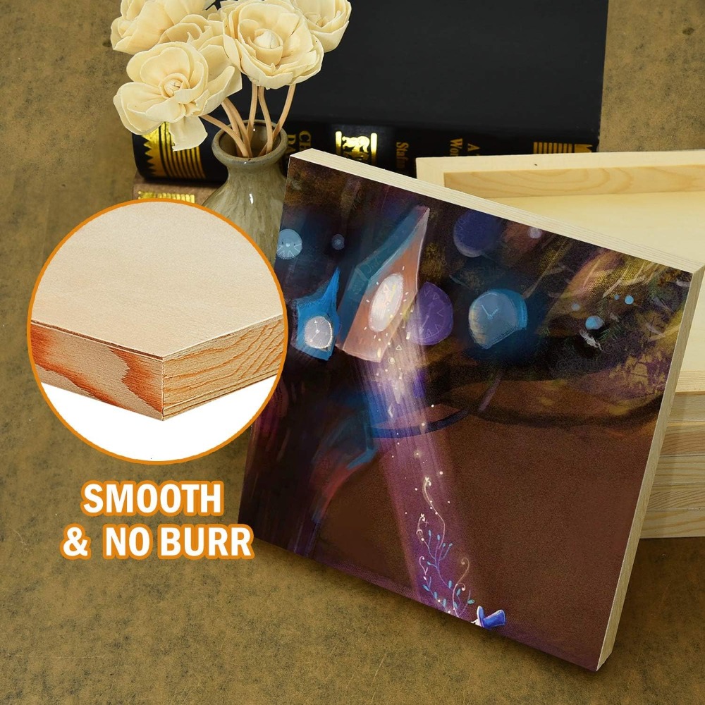 Lot de 6 panneaux de peinture  - Art Craft Board avis et prix