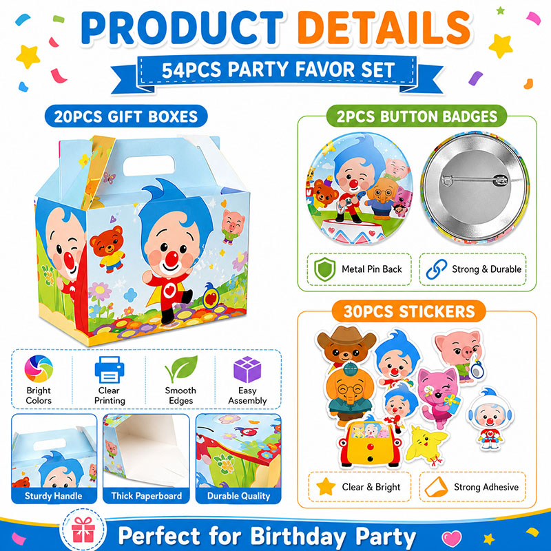 Ensemble de broches et d'autoc - Art Craft Birthday Party avis et prix