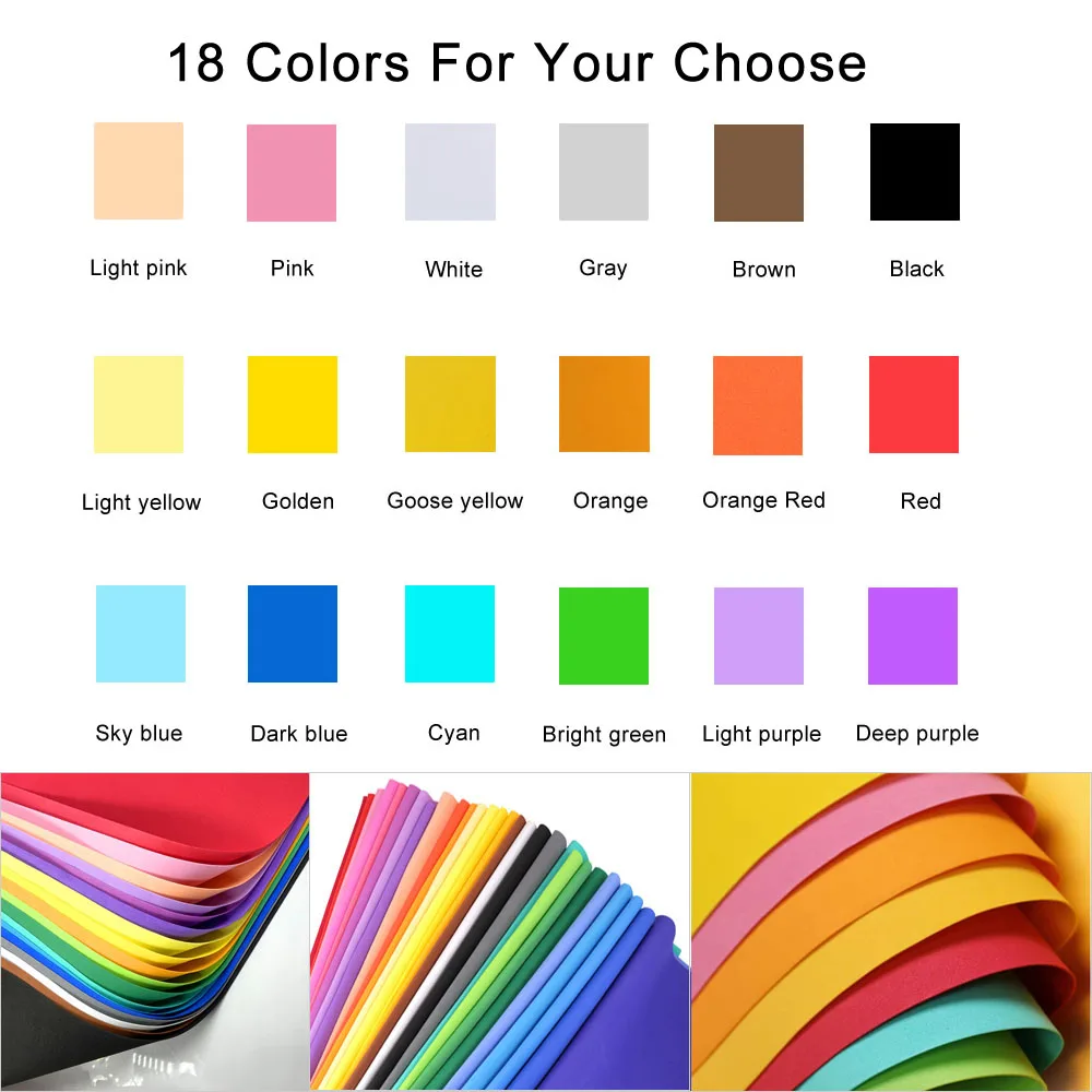 Feuilles de mousse EVA colorée - Art Craft Birthday Party avis et prix