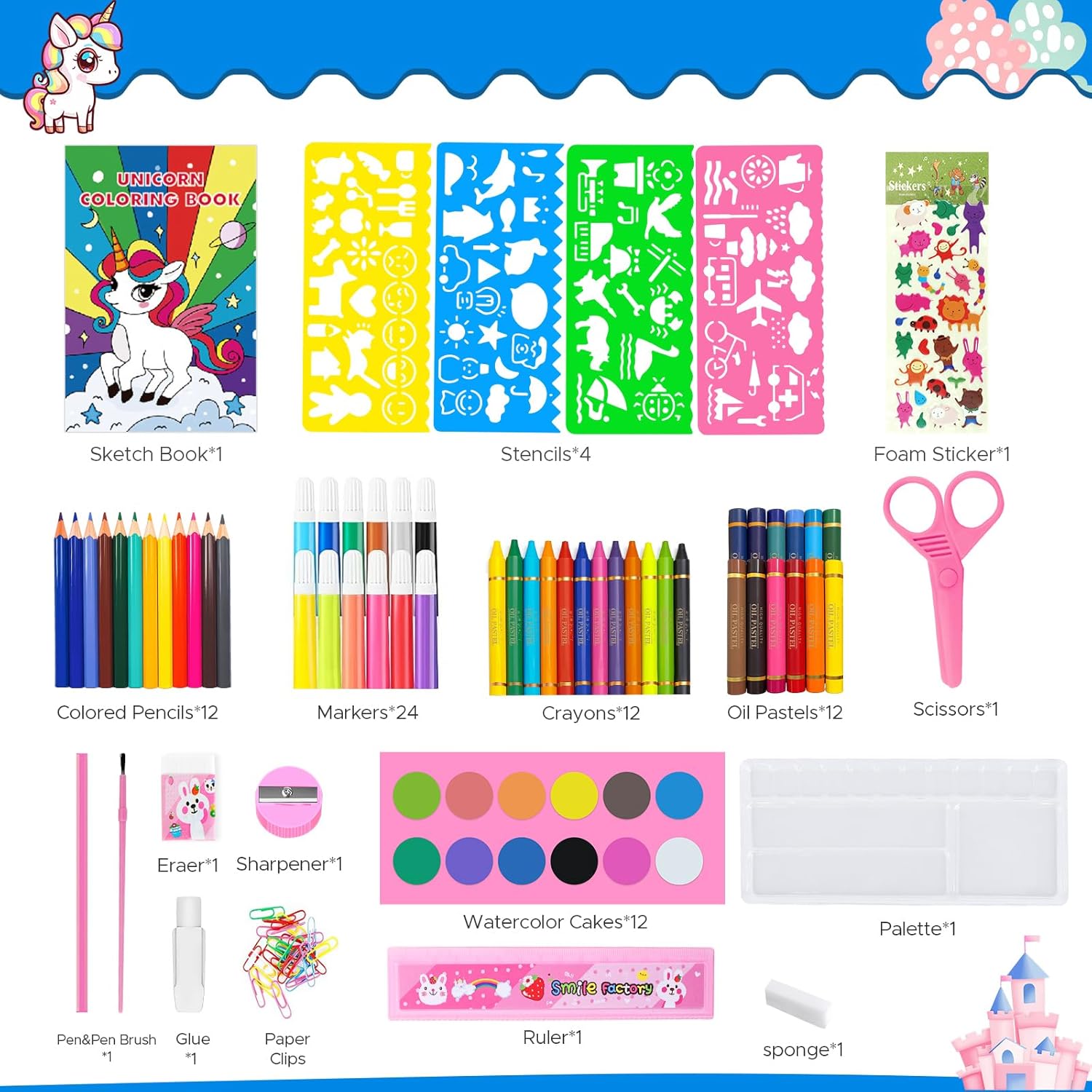 Ensemble de livres de coloriag - Watercolor Brush Pen avis et prix
