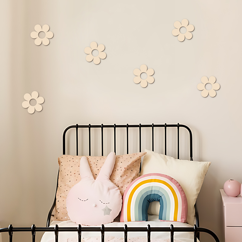 Découpes de fleurs en bois réu - Art Craft 2 Year Olds avis et prix