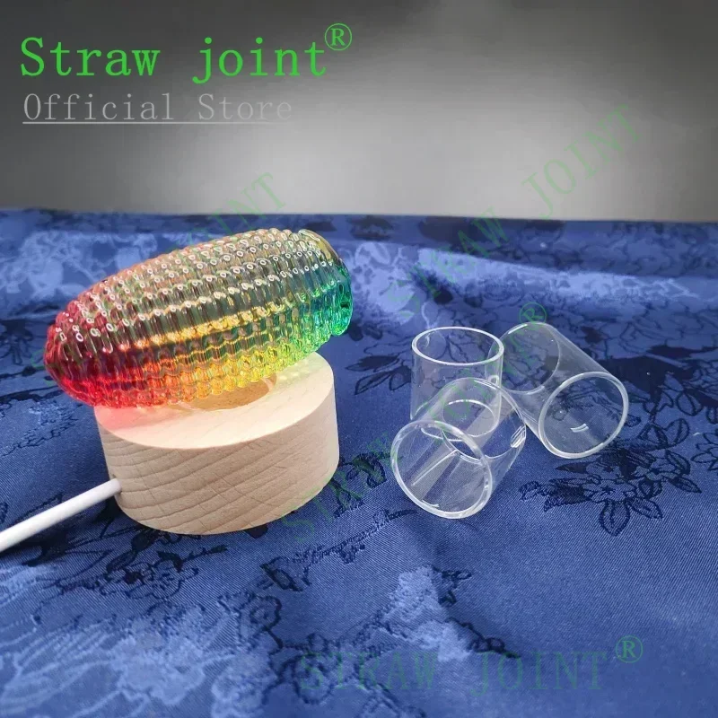 Tube en verre transparent droi - Box Art And Craft avis et prix
