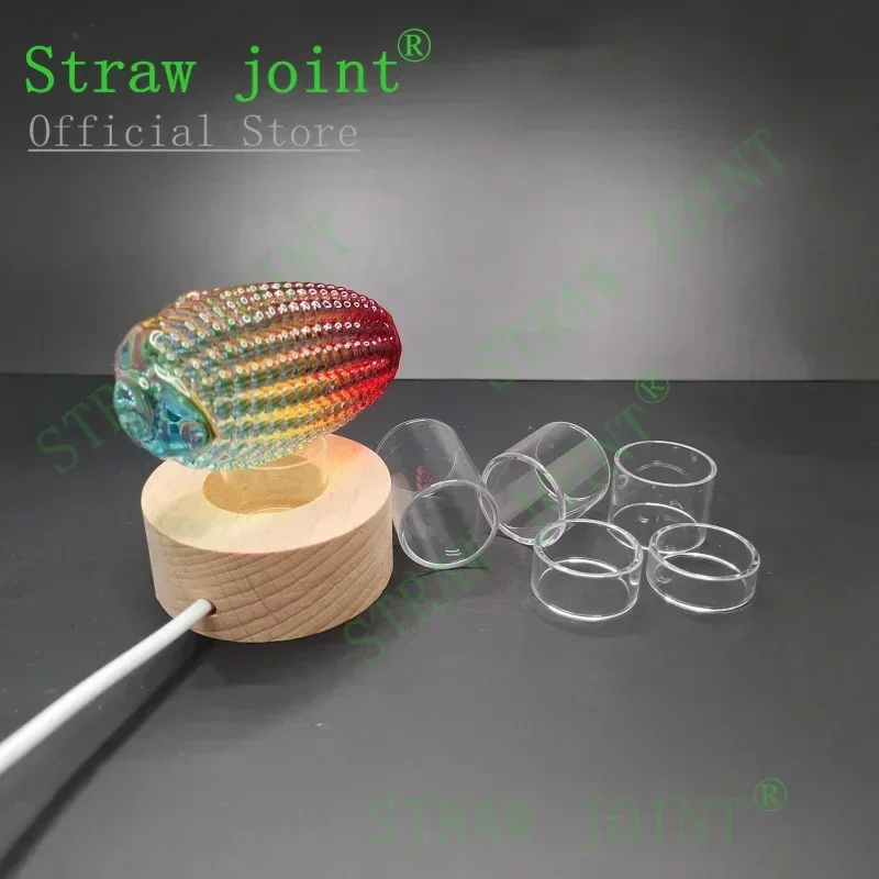 Tube en verre transparent droi - Box Art And Craft avis et prix