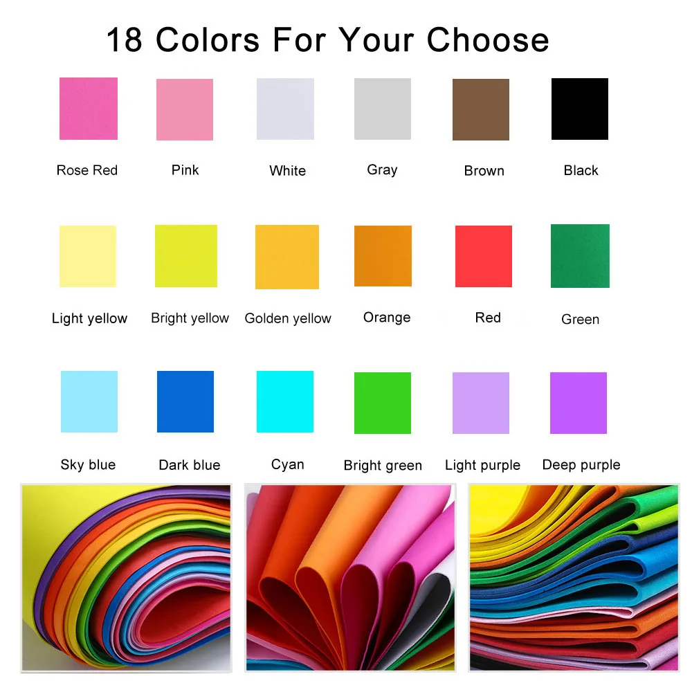Feuilles de mousse EVA colorée - Art Craft Birthday Party avis et prix