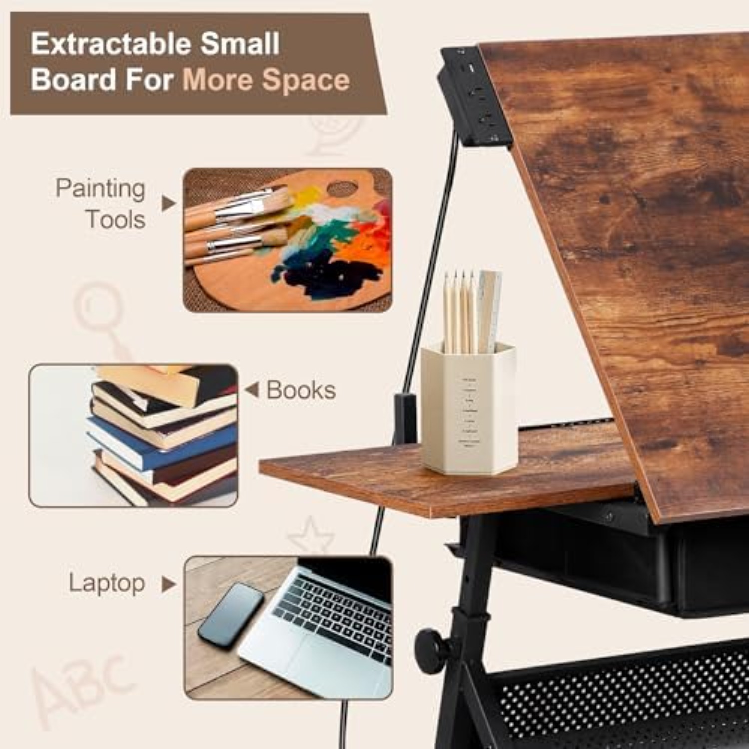 Table à dessin réglable avec t - Art Craft Usa avis et prix