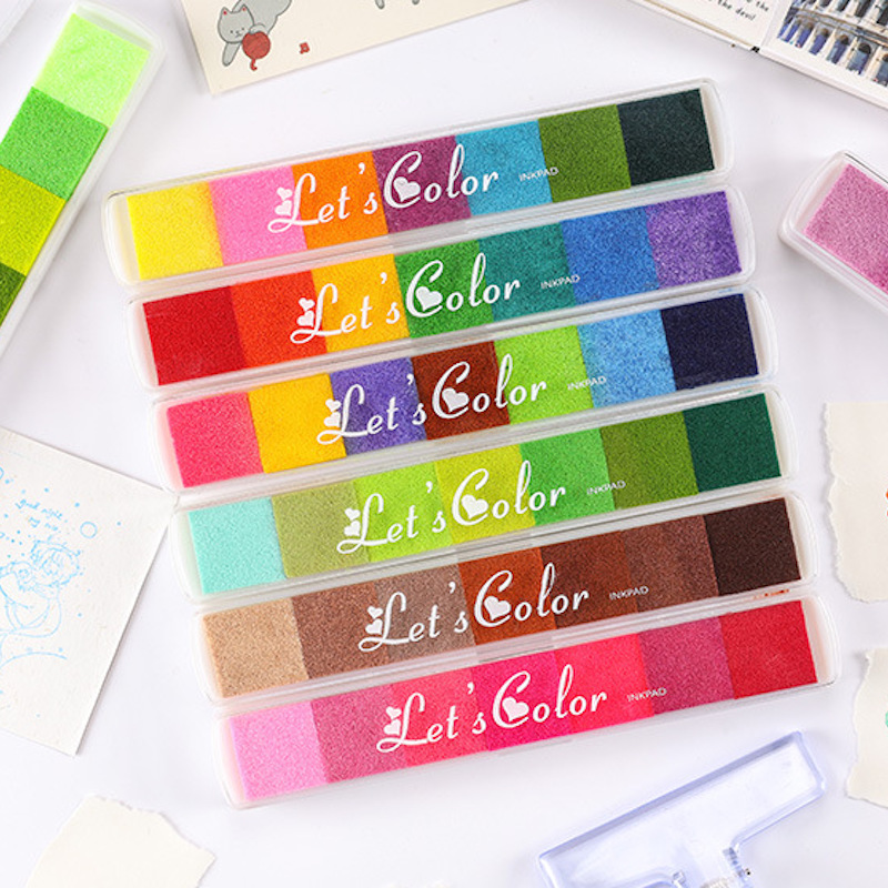 Tampon encreur multicolore mig - Stamping Ink Pad avis et prix