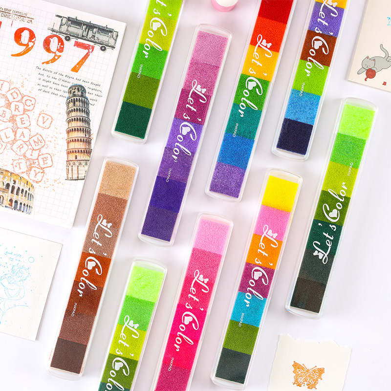 Tampon encreur multicolore mig - Stamping Ink Pad avis et prix