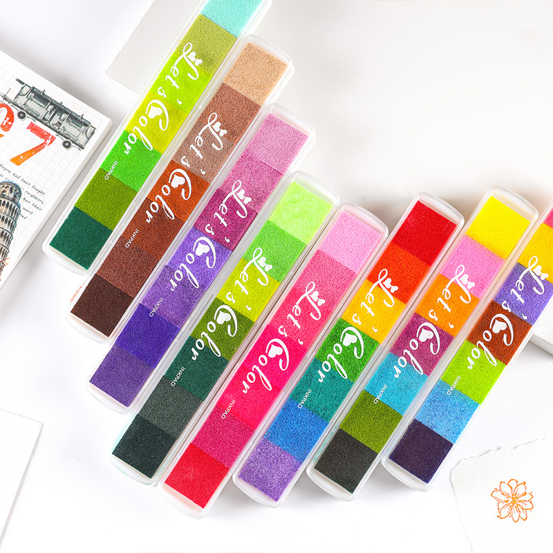 Tampon encreur multicolore mig - Stamping Ink Pad avis et prix