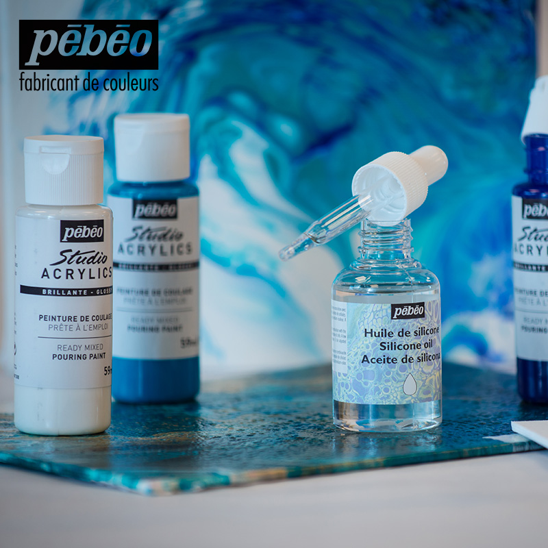 PEBEO – peinture acrylique liq - Acrylic Pour Paint avis et prix