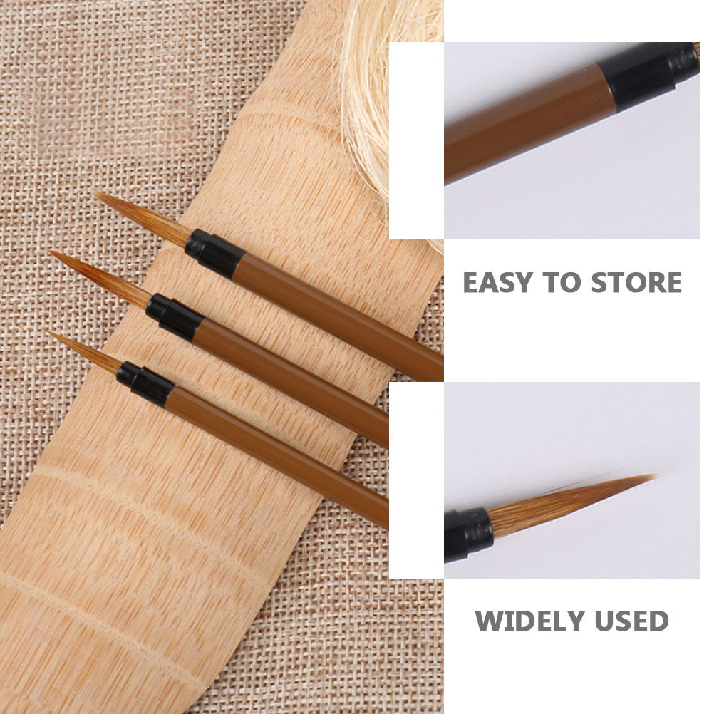 Lot de 3 pinceaux à poils de l - Watercolor Brush Pen avis et prix