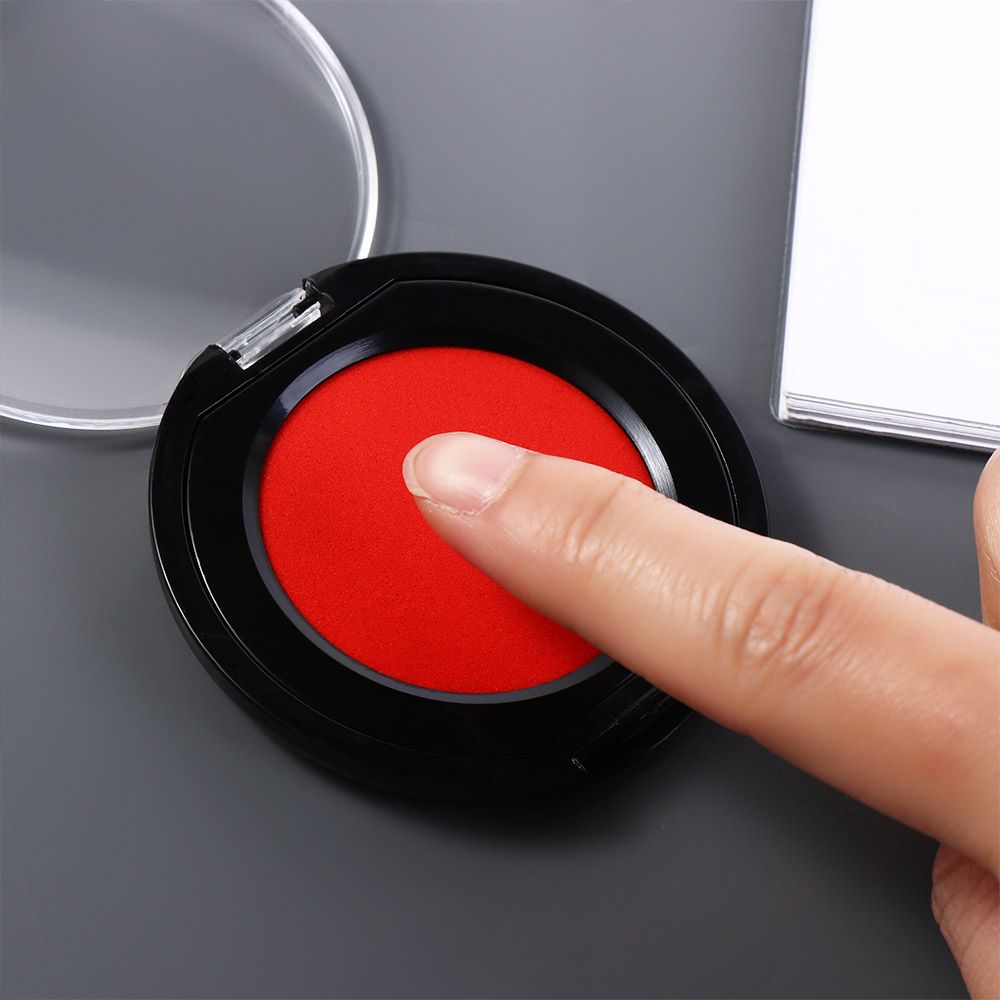 Tampon encreur mini rouge bleu - Stamping Ink Pad avis et prix