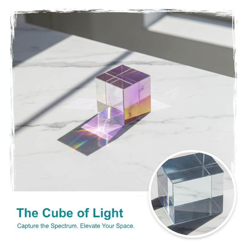 Mini cube de prisme en cristal - Art Craft Optical avis et prix